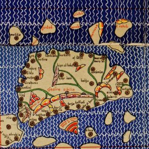 Dettaglio della Tabula Rogeriana di al-Idrīsī, 1154